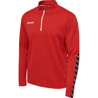 hummel Hmlauthentic Half Zip Sweatshirt - Herren - true red - S