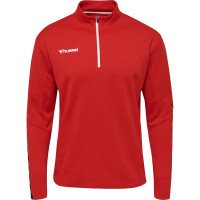hummel Hmlauthentic Half Zip Sweatshirt - Herren - true red - S