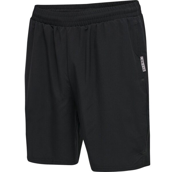 hummel Hmlmove Grid Woven Shorts Herren - black - 2XL