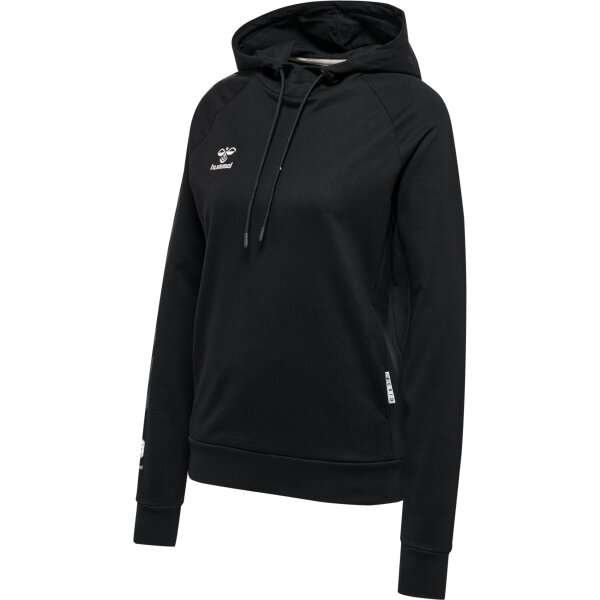 hummel Hmlmove Grid Cotton Hoodie Damen - black - S