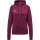 hummel Hmlmove Grid Cotton Hoodie Damen - grape wine - XL