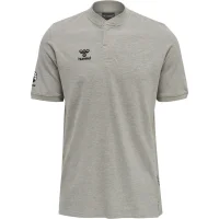 hummel Hmlmove Grid Polo Herren - grey melange