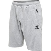hummel Move Grid Cotton Shorts Herren - grau