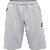 hummel Move Grid Cotton Shorts Herren - grau