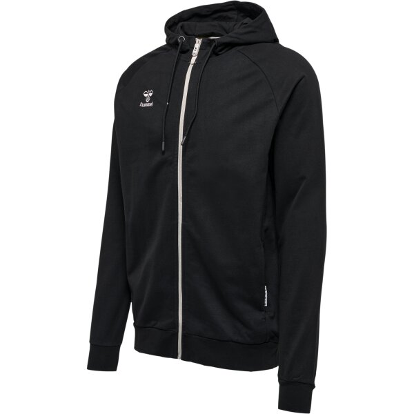 hummel Hmlmove Grid Cotton Zip Hoodie Woma Damen - black - L
