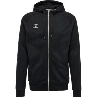 hummel Hmlmove Grid Cotton Zip Hoodie Woma Damen - black - L