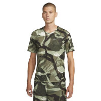 Nike Miler T-Shirt Herren - grün/schwarz -L