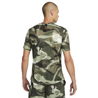 Nike Miler T-Shirt Herren - grün/schwarz -L