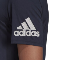 adidas Run It T-Shirt Herren - dunkelgrau-XS