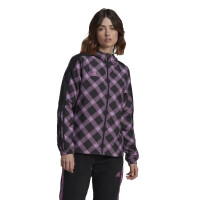 adidas Tiro Windbreaker Jacke Damen - schwarz/rosa-XS
