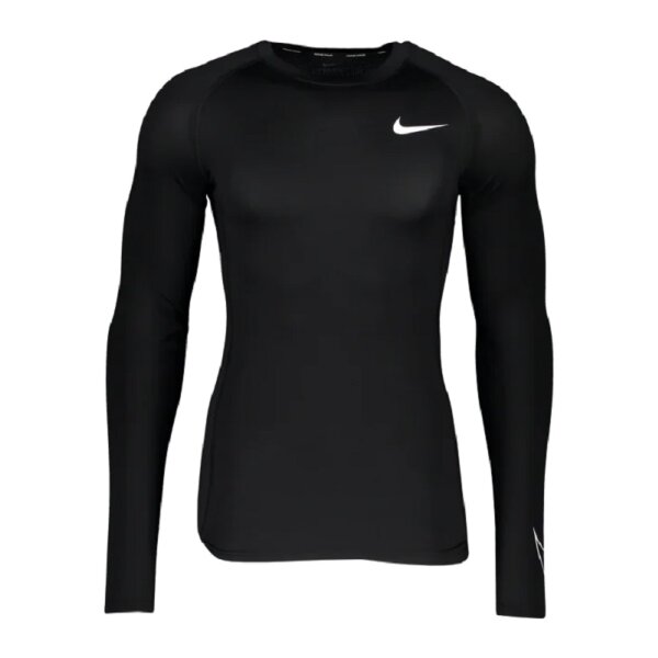 Nike Pro Langarm Funktionsshirt Herren - schwarz-4XL