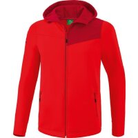 Erima Performance Softshell Jacke Kinder - rot-152