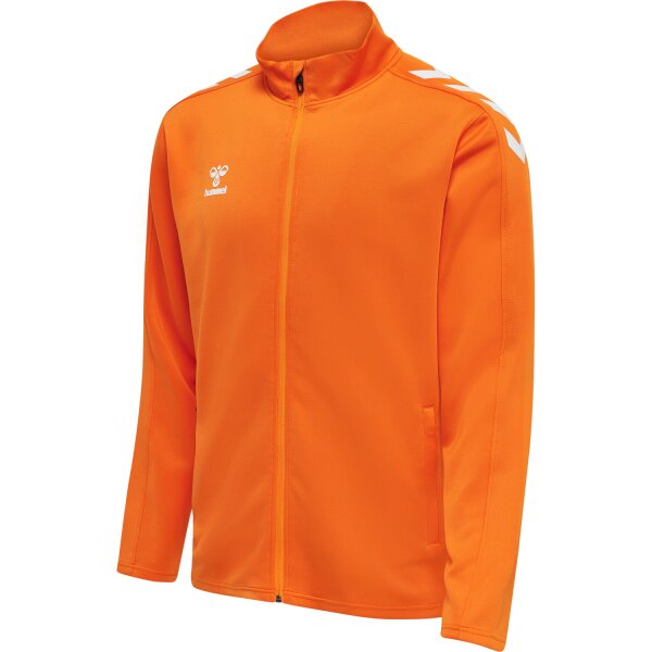 hummel Hmlcore Xk Poly Zip Sweat - orange tiger - S