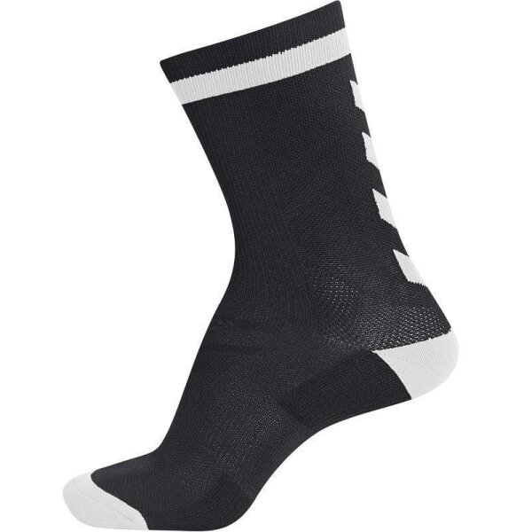hummel Elite Indoor Socken Low - black/white - 43-45