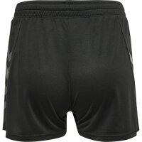 hummel Hmlongrid Poly Shorts Wo Damen - jet black/forged...