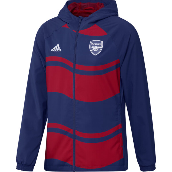 adidas FC Arsenal Windbreaker Jacke 22/23 Herren - blau/rot-L