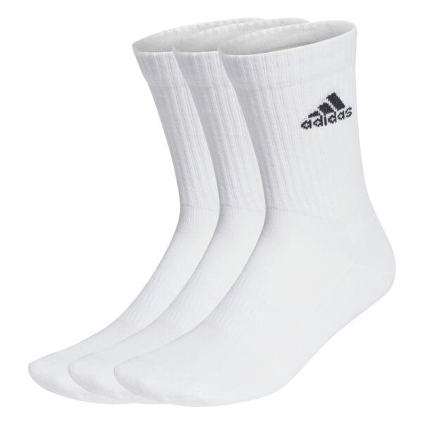 adidas Cushioned Crew Socken 3er Pack - weiß -37-39