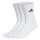 adidas Cushioned Crew Socken 3er Pack - weiß -37-39