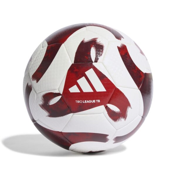 adidas Tiro League Fußball - weiß/rot-4