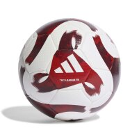 adidas Tiro League Fu&szlig;ball - wei&szlig;/rot-4