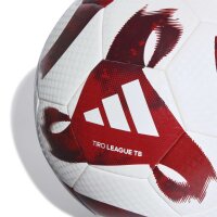 adidas Tiro League Fu&szlig;ball - wei&szlig;/rot-4