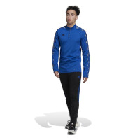 adidas Tiro Fleece Mid-Layer Trainingstop Herren - blau-S