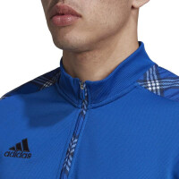 adidas Tiro Fleece Mid-Layer Trainingstop Herren - blau-S