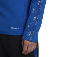 adidas Tiro Fleece Mid-Layer Trainingstop Herren - blau-S