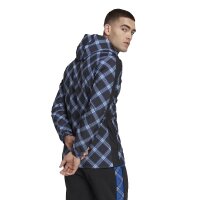 adidas Tiro Windbreaker Jacke Herren - schwarz/blau-XL
