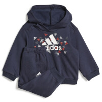 adidas Badge of Sport Graphic Jogginganzug Kinder - blau-62