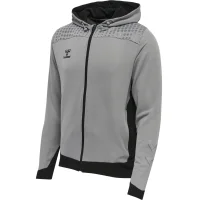 hummel Hmllead Zip Poly Hoodie - Herren - grey melange
