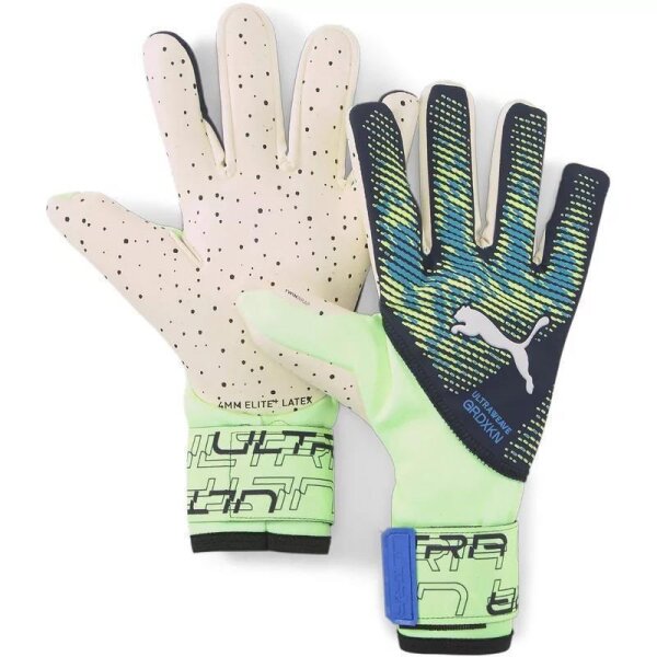 Puma Ultra Ultimate 1 Negative Cut Torwarthandschuhe - grün/schwa