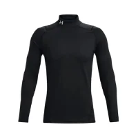 Under Armour ColdGear Fitted Langarm Shirt Herren - schwarz