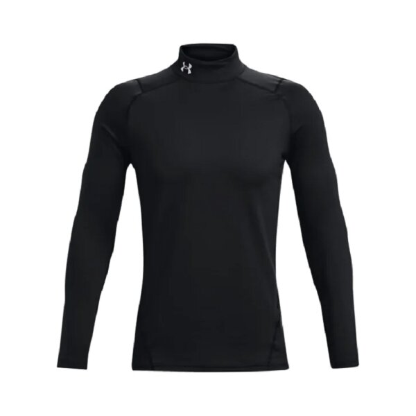 Under Armour ColdGear Fitted Langarm Shirt Herren - schwarz-M
