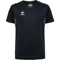 hummel Hmlauthentic Pl Trikot S/S Kinder - black