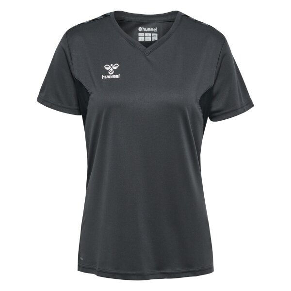 hummel Hmlauthentic Pl Trikot S/S Damen - asphalt - 2XL