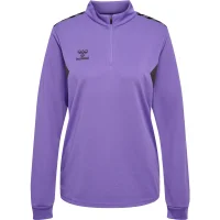 hummel Hmlauthentic Half Zip Sweat Damen - dahlia...