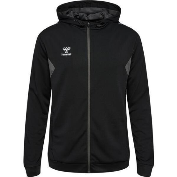 hummel Hmlauthentic Pl Zip Hoodie Herren - black - XL