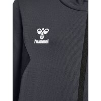 hummel Hmlauthentic Pl Zip Hoodie Kinder - asphalt - 140