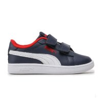 Puma Smash 3.0 L Sneaker Kinder - blau/wei&szlig;/rot-32