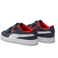Puma Smash 3.0 L Sneaker Kinder - blau/wei&szlig;/rot-32