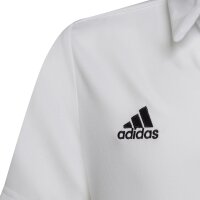 adidas Entrada 22 Poloshirt Kinder - weiß