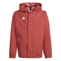 adidas Entrada 22 Allwetterjacke Kinder - rot/weiß