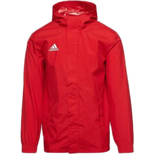 adidas Entrada 22 Allwetterjacke Kinder - rot/weiß- 152