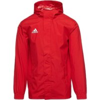 adidas Entrada 22 Allwetterjacke Kinder - rot/weiß- 152