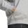 adidas Essentials Big Logo Oversized French Terry Hoodie Damen - grau/weiß -XS