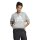 adidas Essentials Big Logo Oversized French Terry Hoodie Damen - grau/weiß -L