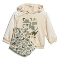 adidas Dino Camo Allover Print French Terry Jogginganzug Baby - beige -62