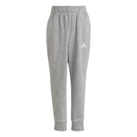 adidas Essentials Logo Fleece Jogginganzug Kinder - rot/grau -122