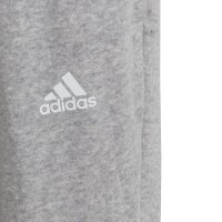 adidas Essentials Logo Fleece Jogginganzug Kinder - rot/grau -122